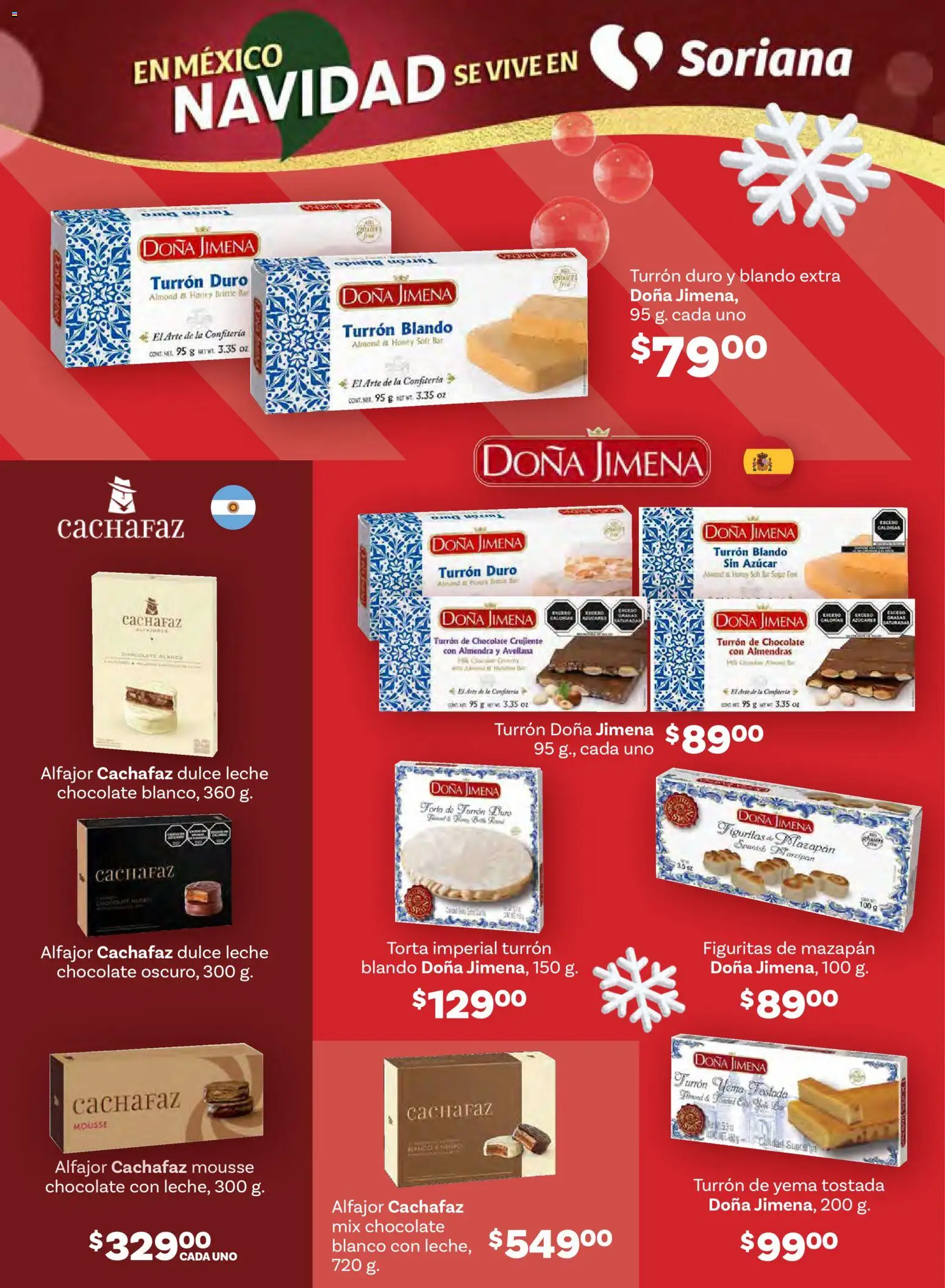 Nuevas ofertas de Soriana válidas en toda la República Mexicana desde el 11.12.2025. ¡Encuentra las mejores ofertas en Soriana - Preciazazaso Súper: Valle de México! | Página: 42 | Productos: Azúcar, Chocolate, Almendra, Turrón