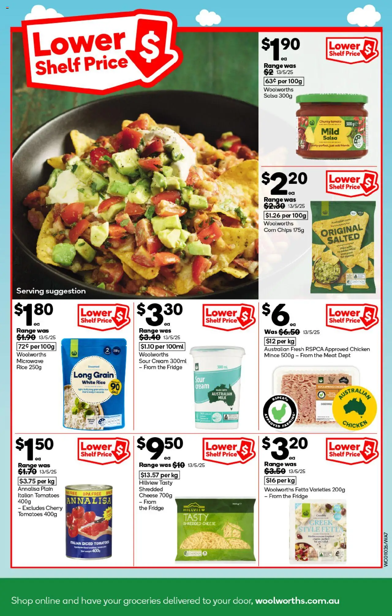 Woolworths catalogue - valid from 01.10.2025 | Page: 7 | Products: Tomatoes, Meat, Chips, Microwave