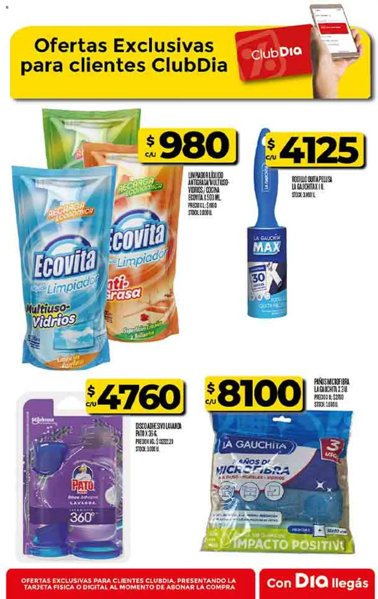Supermercado DIA Ofertas - Salta y Jujuy │ válido desde el 30.07.2025 | Página: 52 | Productos: Antigrasa, Disco, Cocina, Limpiador
