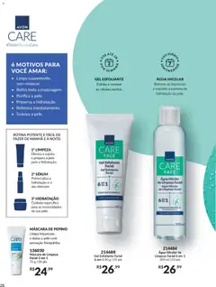 Avon - Campanha 04 - Pré-Visualização do folheto da loja Avon, válido de 18.02.2026 | Página: 28 | Produtos: Água micelar, Sérum, Vitamina d