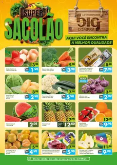 Big Compra - Ofertas Sacolão do big - Pré-Visualização do folheto da loja Big Compra, válido de 06.09.2025