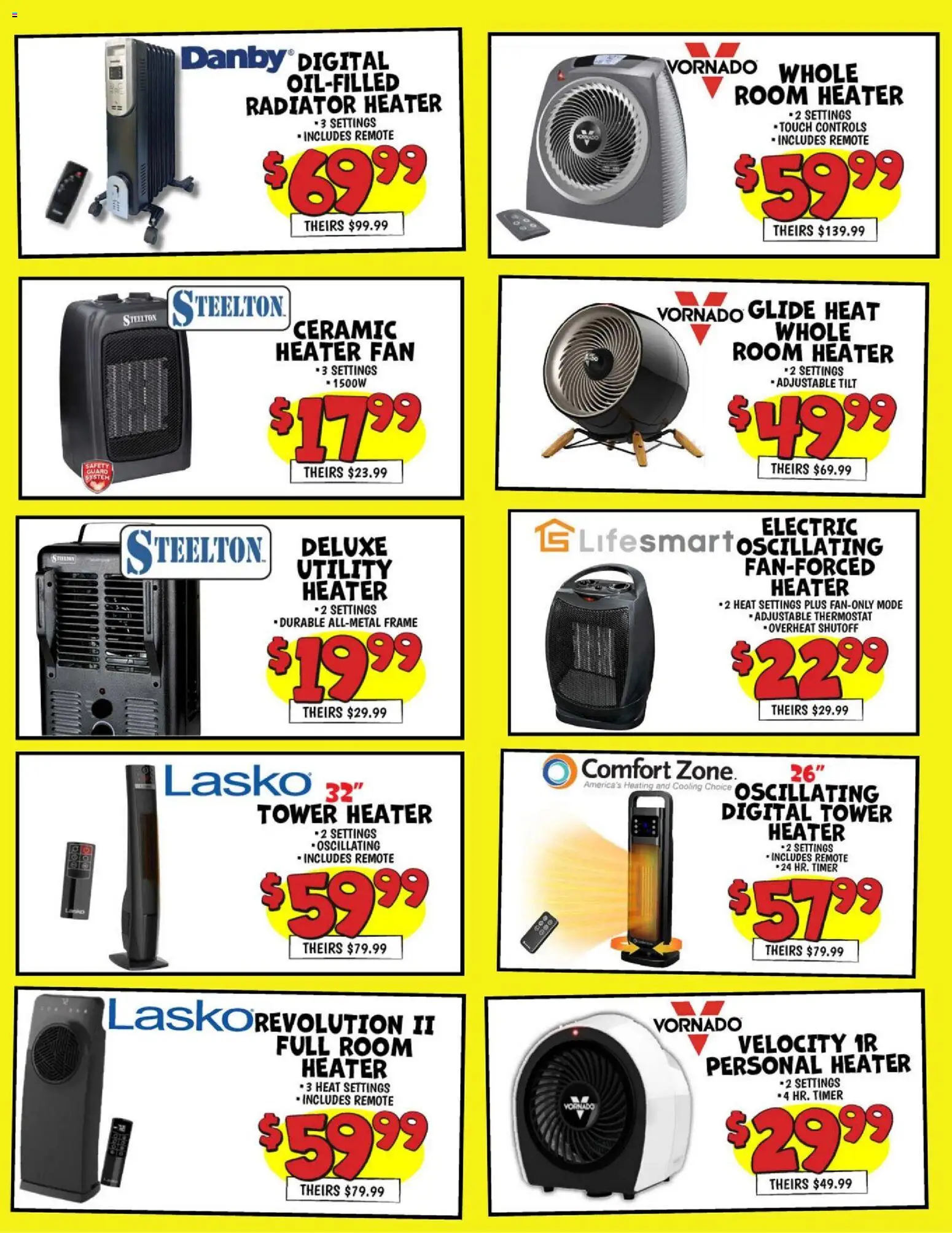 Ollie's Weekly Ad - valid from 25.10.2025 | Page: 2 | Products: Radiator, Thermostat, Fan