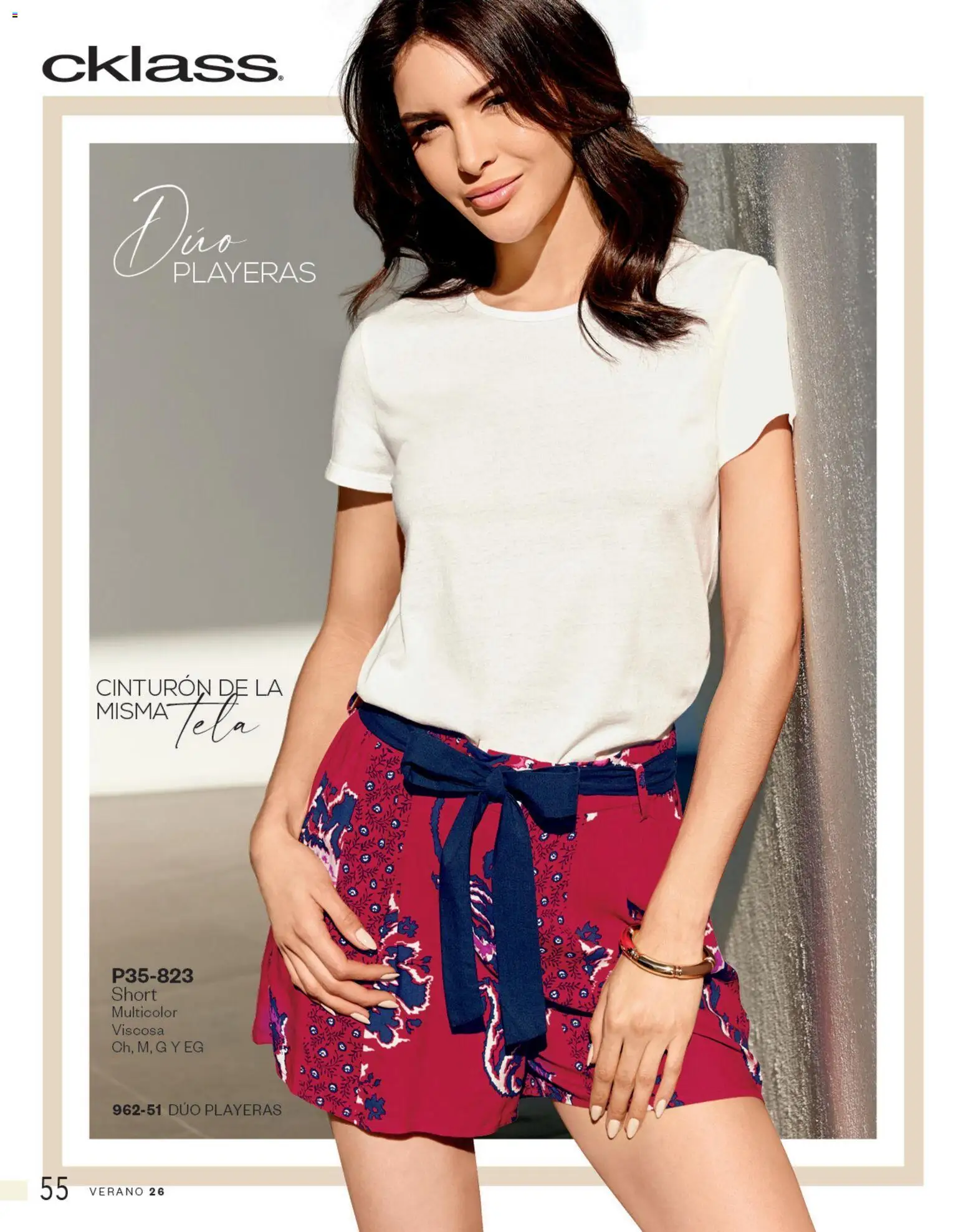 Nuevas ofertas de Cklass válidas en toda la República Mexicana desde el 05.03.2026. ¡Encuentra las mejores ofertas en Cklass catálogo Complemento Verano Calzado! | Página: 286 | Productos: Cinturón, Short