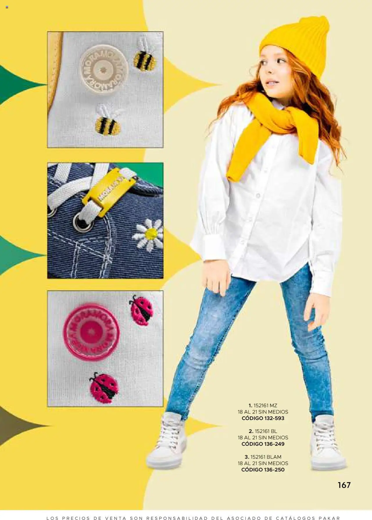 Nuevas ofertas de SC Pakar válidas en toda la República Mexicana desde el 24.07.2025. ¡Encuentra las mejores ofertas en SC Pakar - Catálogo Nina otoño / invierno! | Página: 167