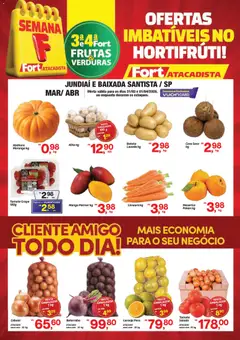Fort Atacadista ofertas Frutas, Verduras - Pré-Visualização do folheto da loja Fort Atacadista, válido de 31.03.2026