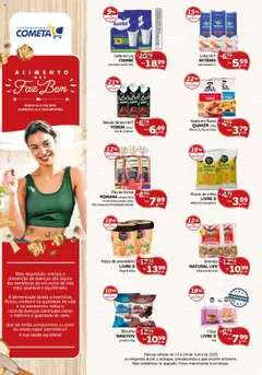 Cometa Supermercados - Ofertas Alimento Que Faz Bem - Pré-Visualização do folheto da loja Cometa Supermercados, válido de 14.07.2025