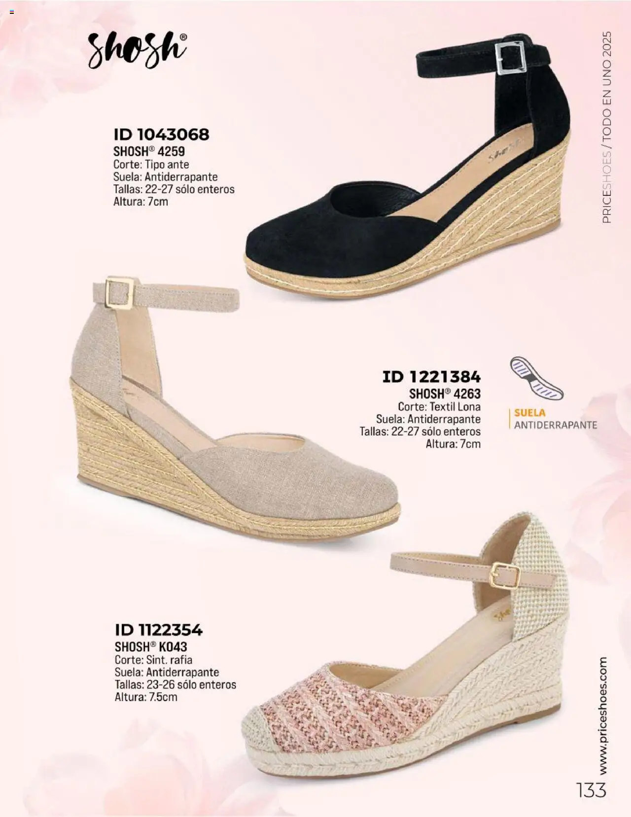 Nuevas ofertas de Price Shoes válidas en toda la República Mexicana desde el 05.05.2025. ¡Encuentra las mejores ofertas en Price Shoes catálogo Todo En 1 2025! | Página: 133 | Productos: Lona