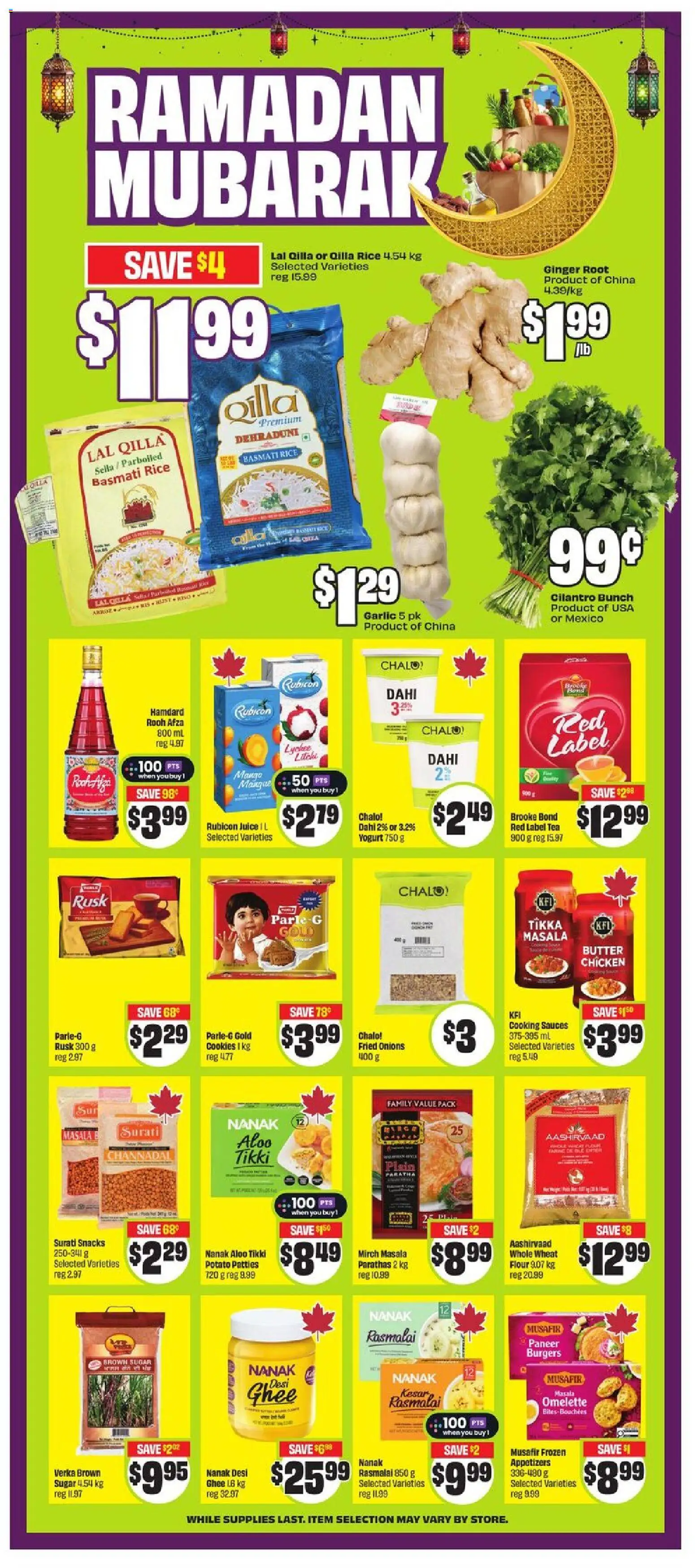 FreshCo flyer valid from 26.02.2026 | Page: 5 | Products: Tea, Cookies, Butter, Yogurt