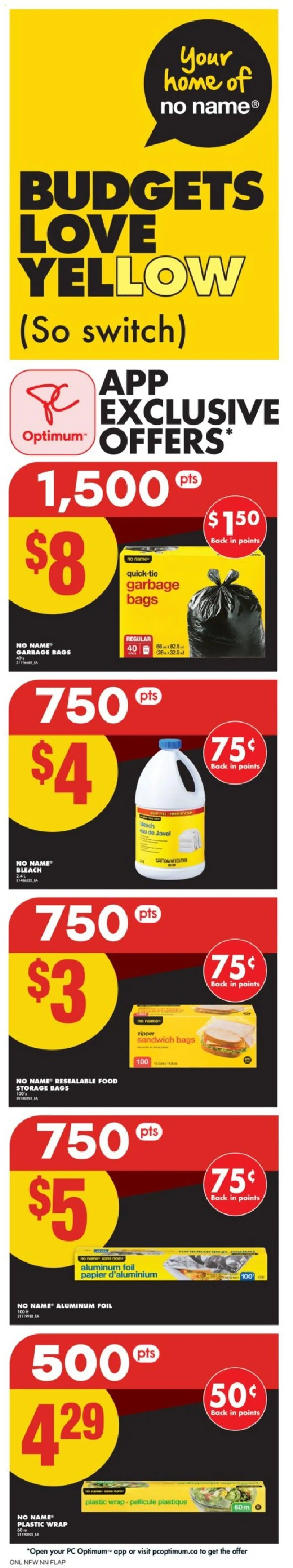 No Frills flyer valid from 07.08.2025 | Page: 14