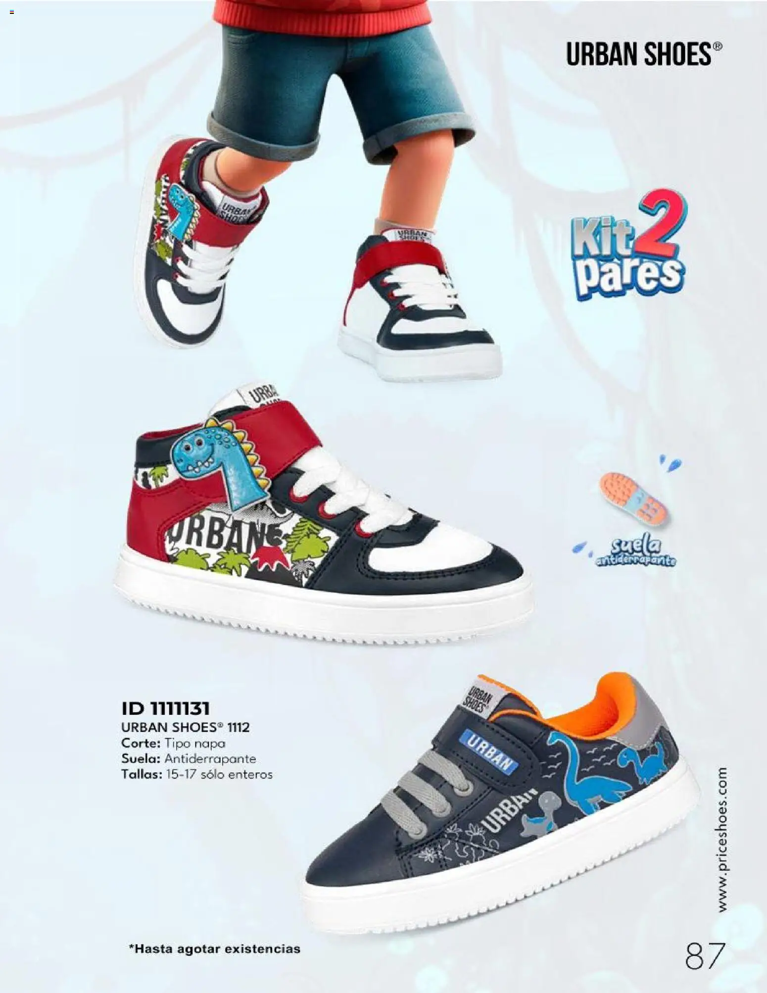 Nuevas ofertas de Price Shoes válidas en toda la República Mexicana desde el 06.12.2025. ¡Encuentra las mejores ofertas en Price Shoes catálogo Bebés! | Página: 87