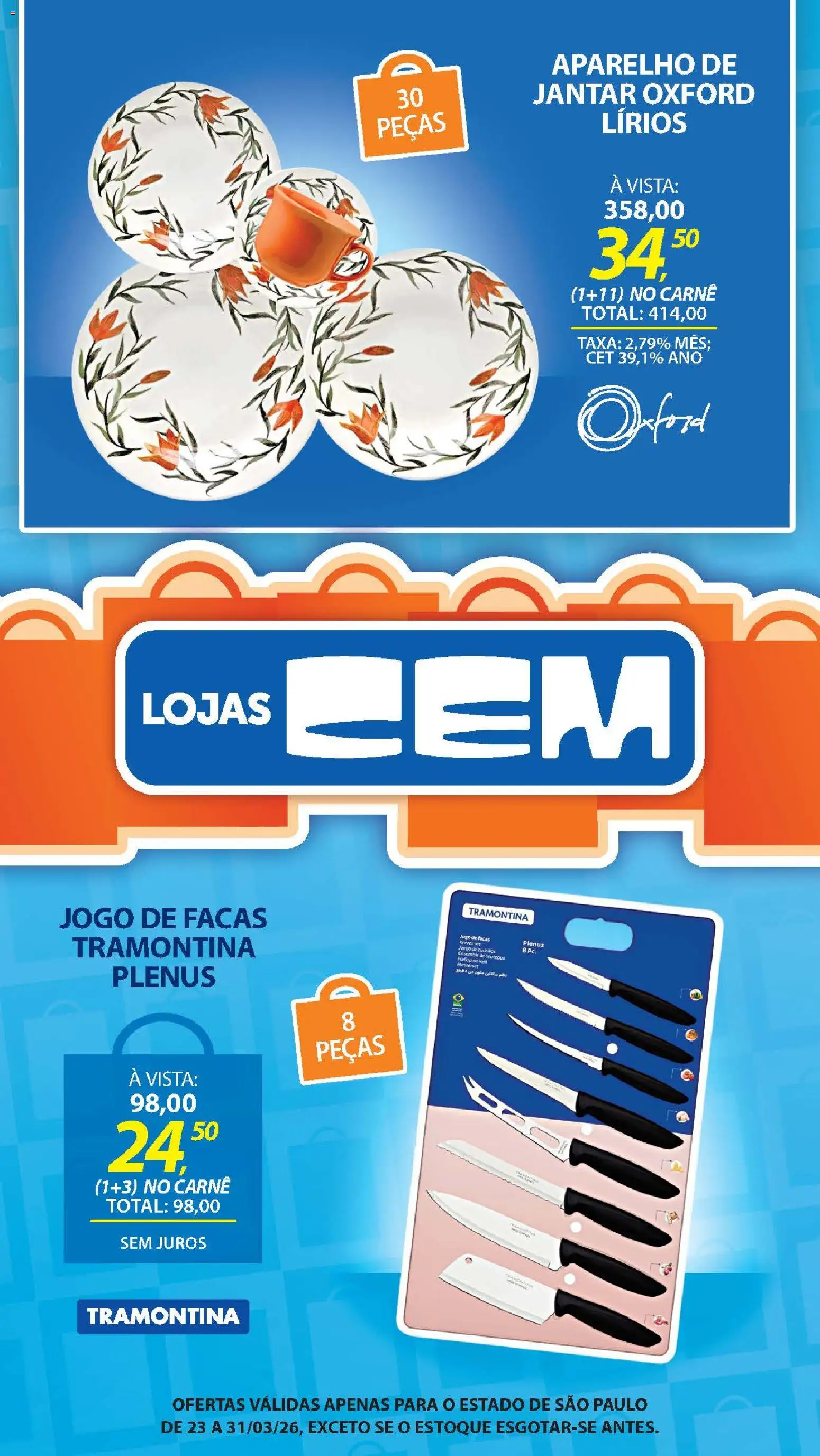 Lojas Cem Folheto - válido de 23.03.2026 | Página: 67