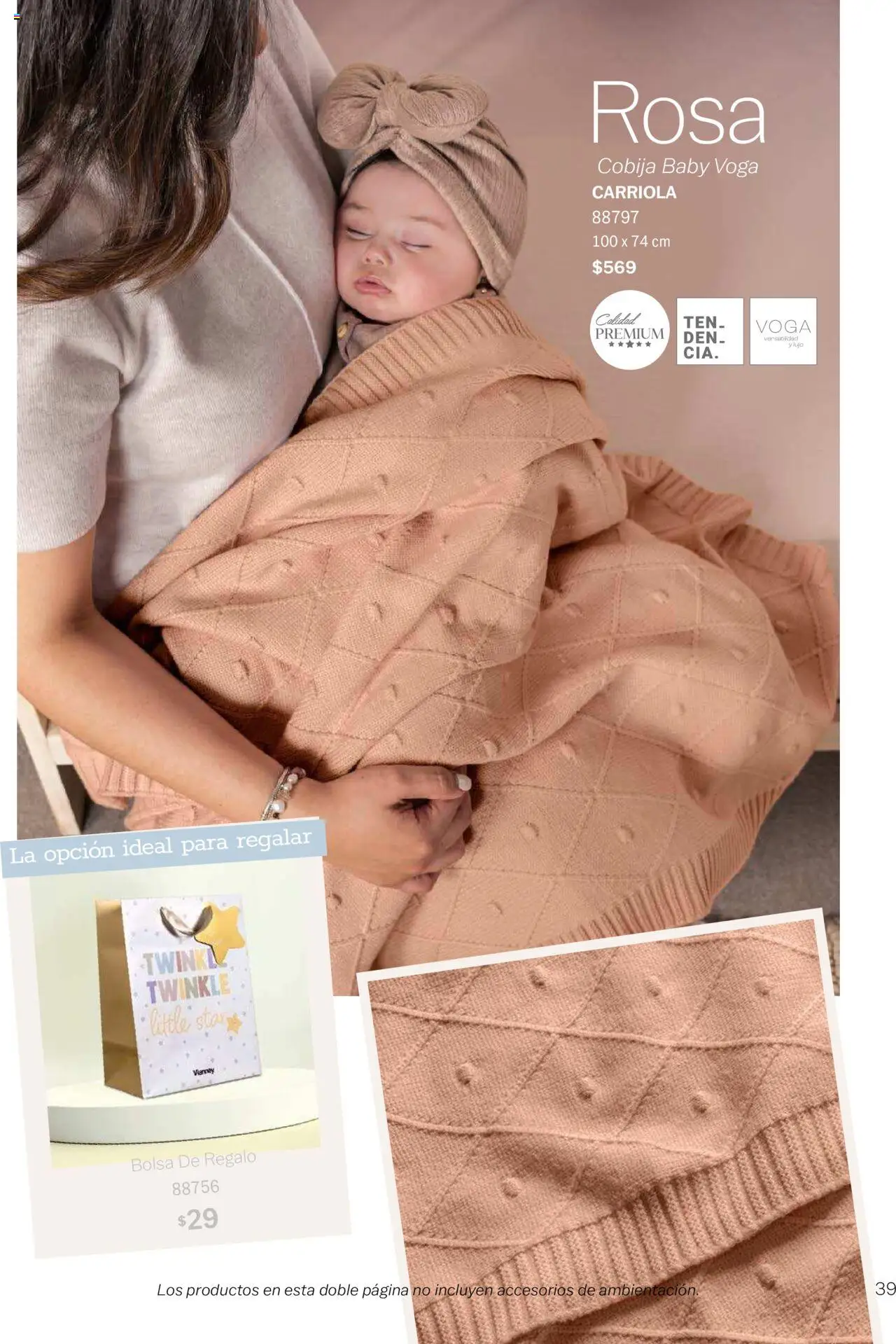 Nuevas ofertas de Vianney válidas en toda la República Mexicana desde el 15.08.2025. ¡Encuentra las mejores ofertas en Vianney - Catálogo Bebé! | Página: 41 | Productos: Carriola, Bolsa, Cobija