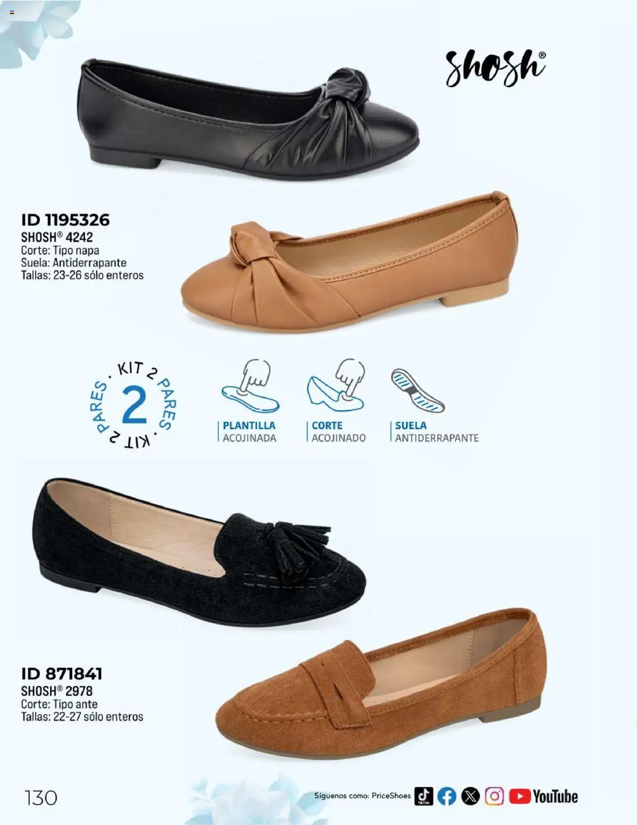 Nuevas ofertas de Price Shoes válidas en toda la República Mexicana desde el 05.05.2025. ¡Encuentra las mejores ofertas en Price Shoes catálogo Todo En 1 2025! | Página: 130