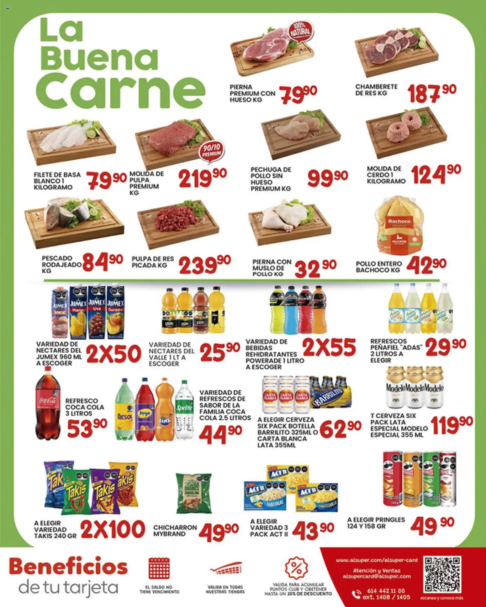 Nuevas ofertas de Alsuper válidas en toda la República Mexicana desde el 03.02.2026. ¡Encuentra las mejores ofertas en Alsuper folleto Zacatecas! | Página: 7