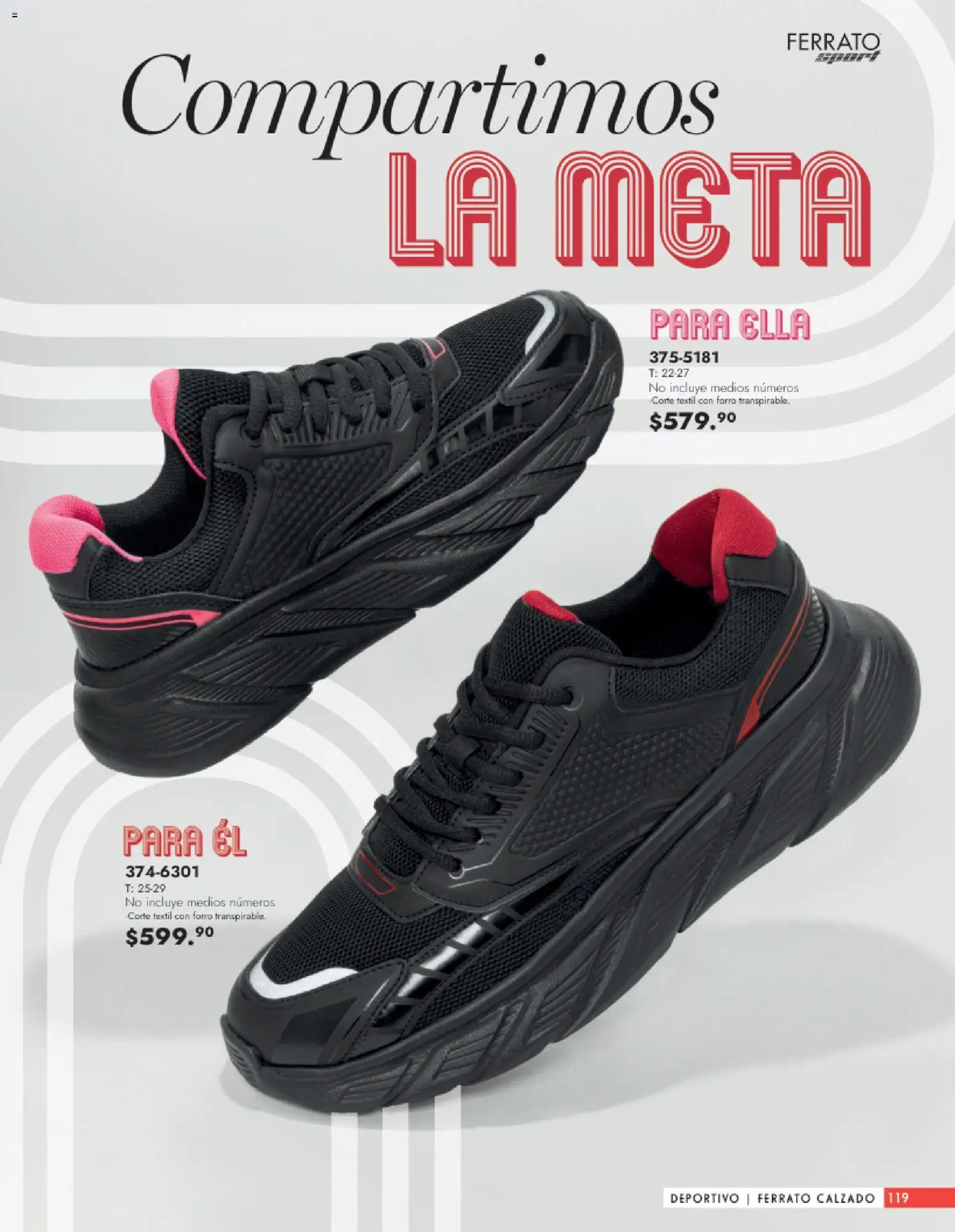 Nuevas ofertas de Andrea válidas en toda la República Mexicana desde el 25.01.2026. ¡Encuentra las mejores ofertas en Andrea catálogo Calzado Caballero! | Página: 119