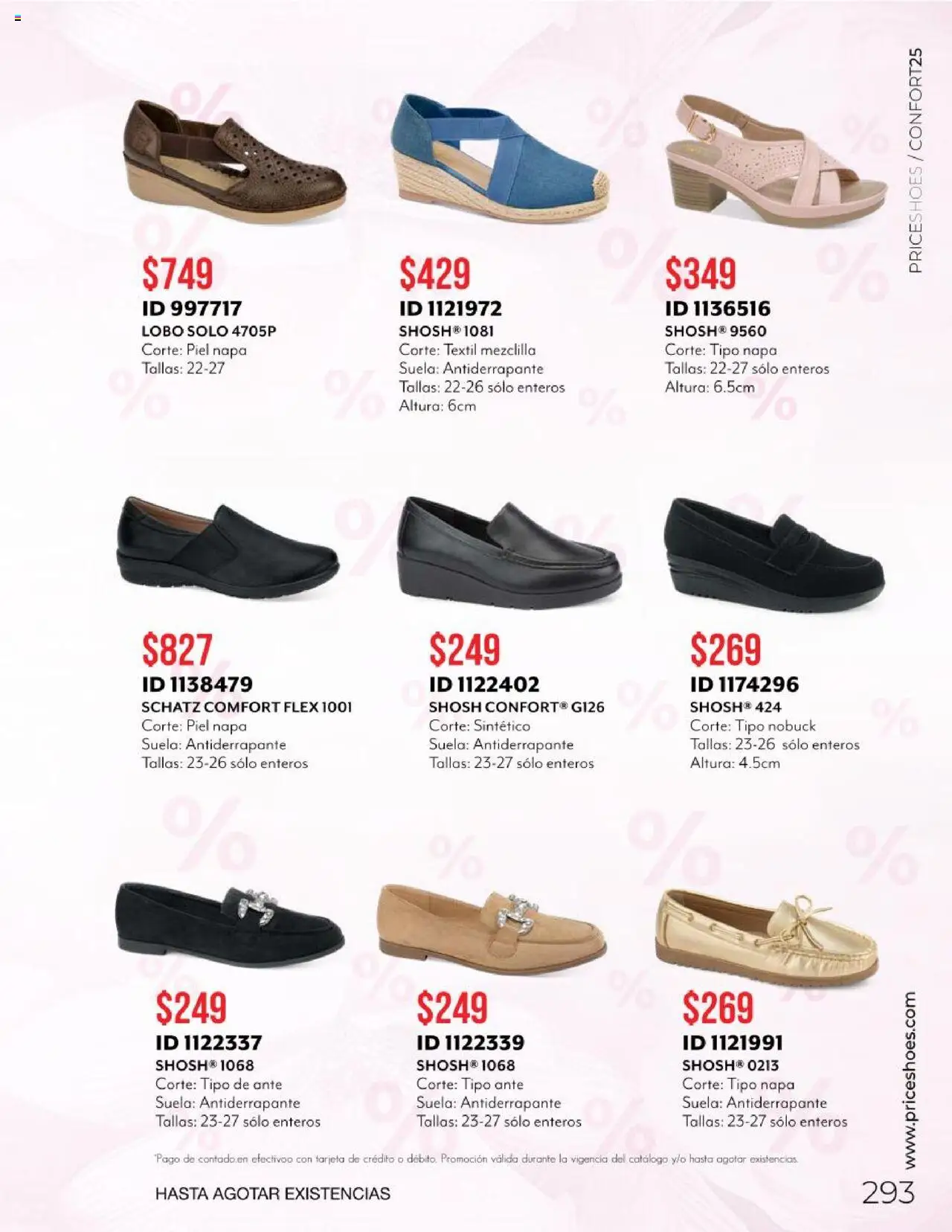 Nuevas ofertas de Price Shoes válidas en toda la República Mexicana desde el 10.02.2025. ¡Encuentra las mejores ofertas en Price Shoes catálogo Confort! | Página: 293