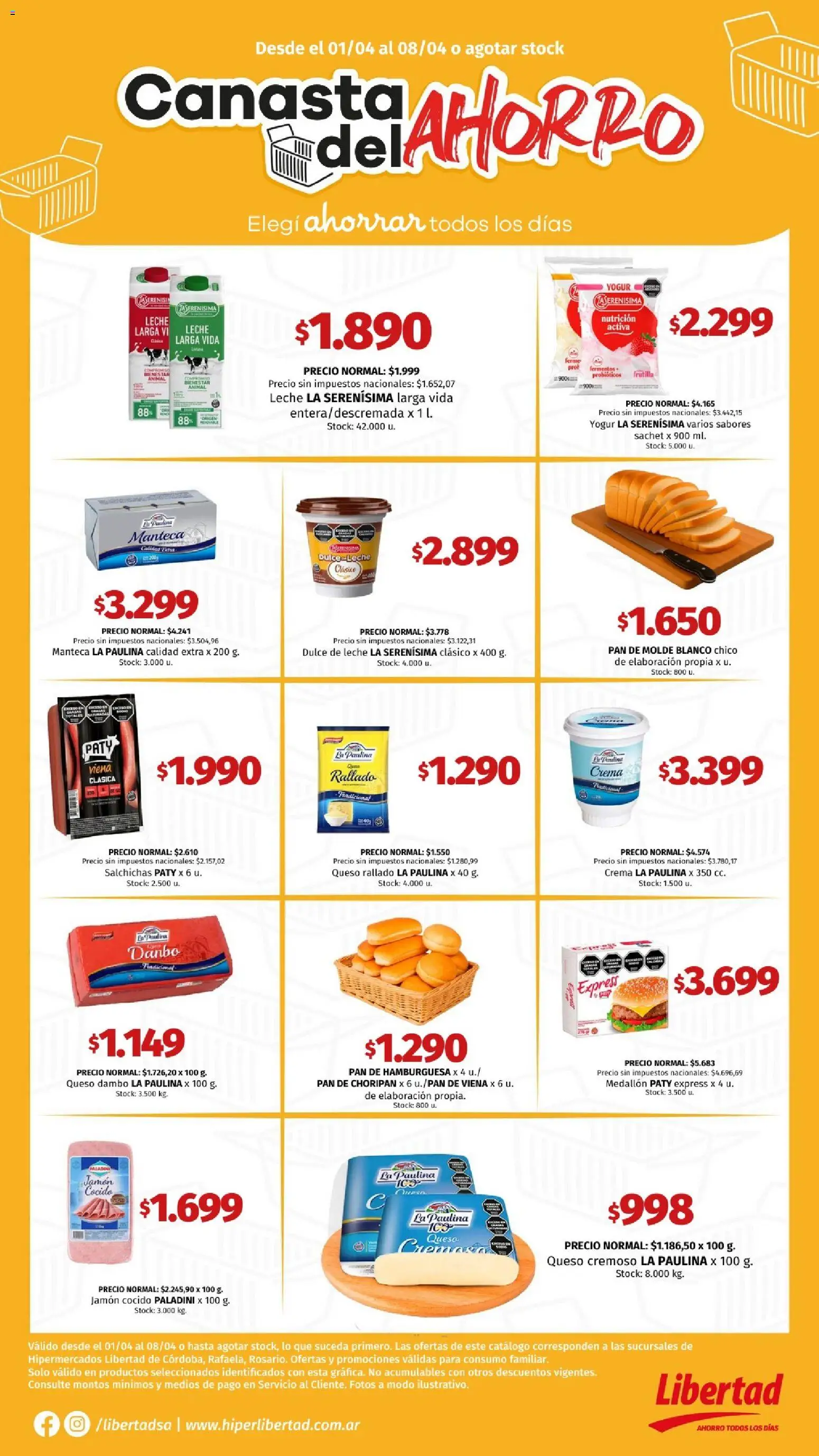 Hipermercado Libertad catálogo │ válido desde el 01.04.2026 | Página: 4