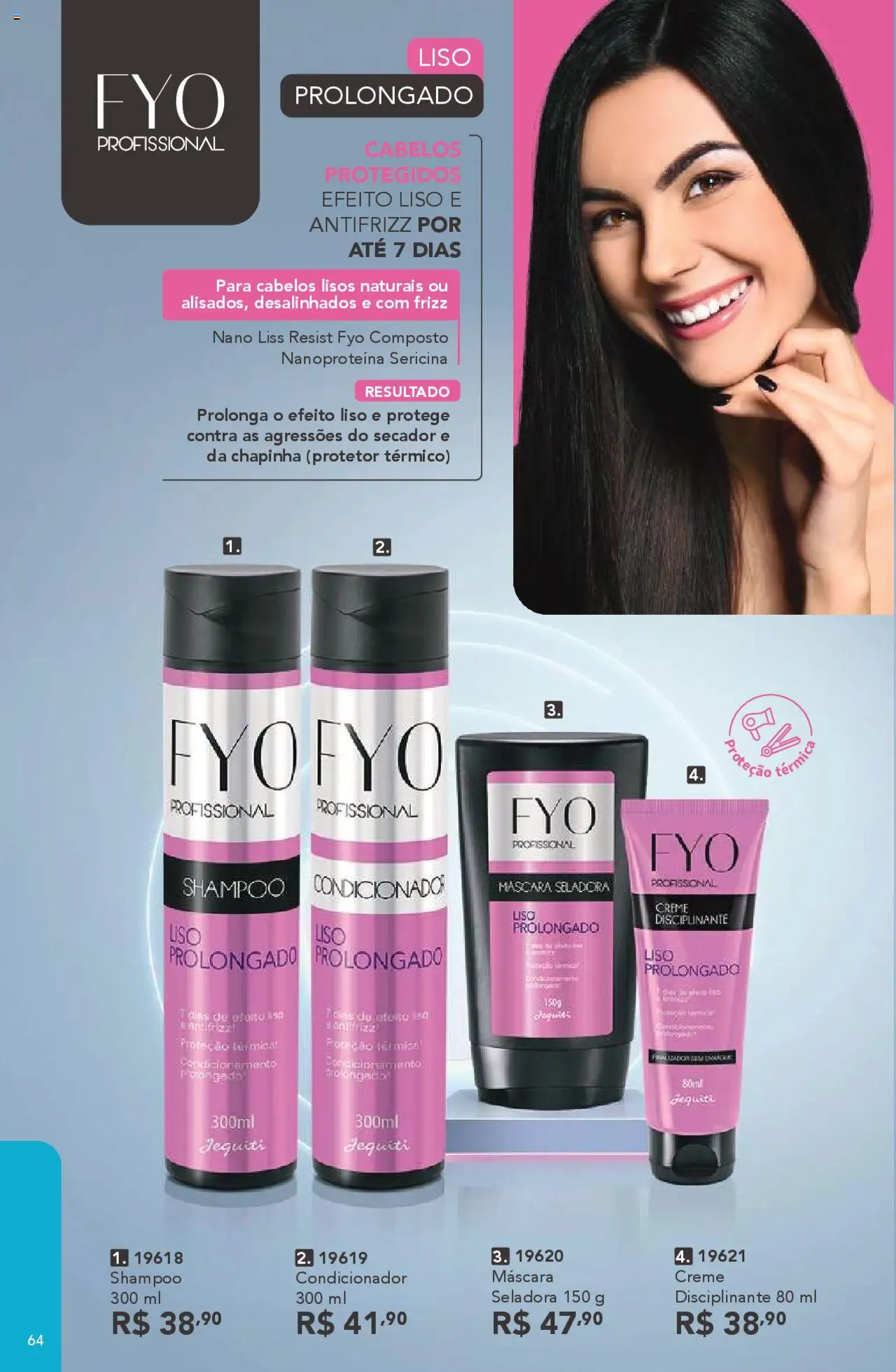 Jequiti Folheto - válido de 03.10.2025 | Página: 64 | Produtos: Secador, Chapinha, Condicionador, Creme