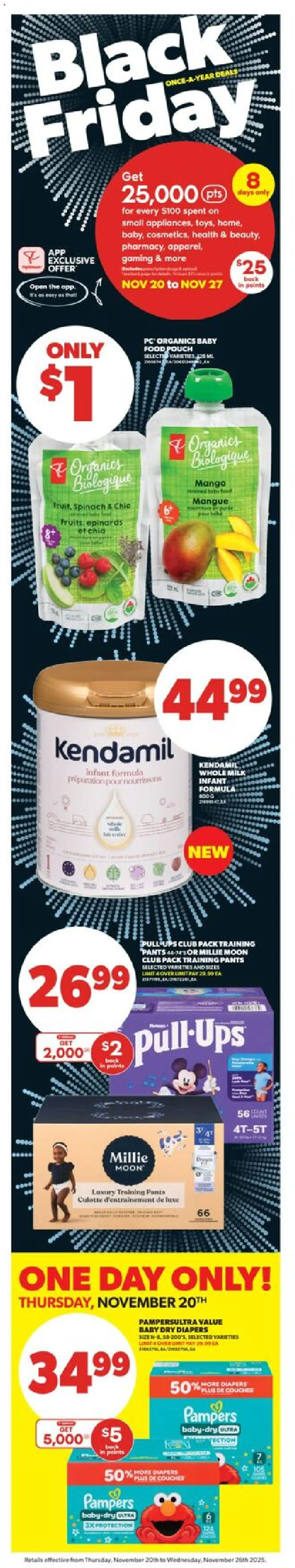 Real Canadian Superstore flyer valid from 20.11.2025 | Page: 2 | Products: PC, Pants