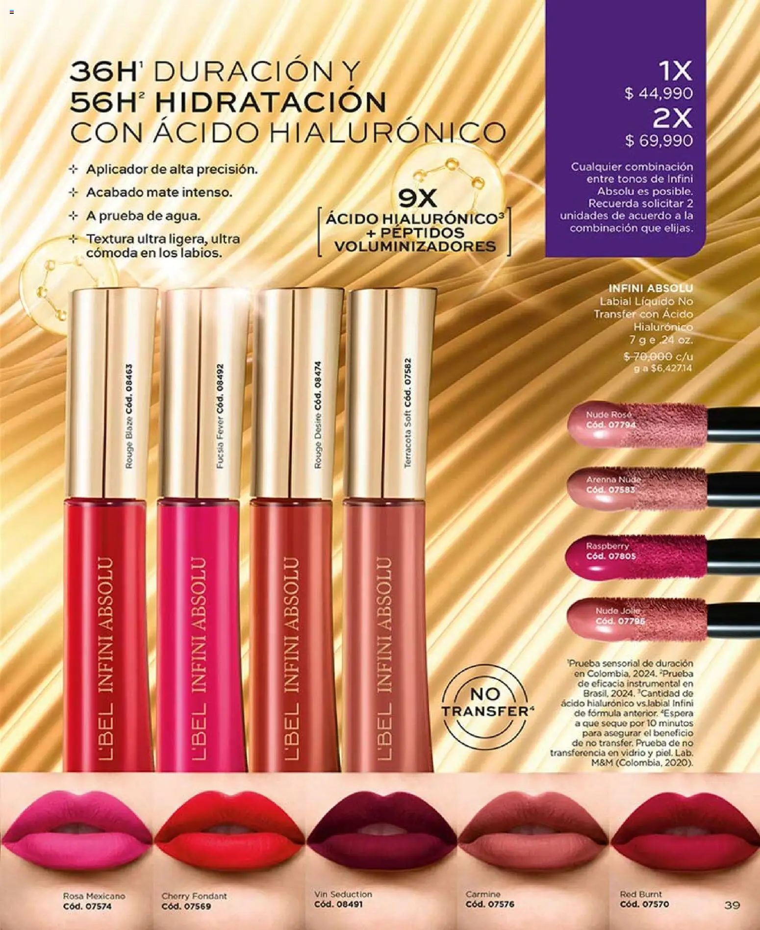 L'Bel revista - valida desde el 01.05.2026 | Página: 39 | Productos: Combinación, Cómoda