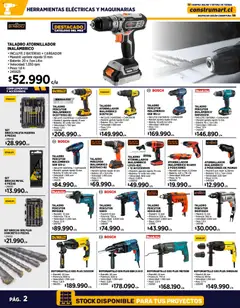 Construmart ofertas  válido desde el 10.12.2025 | Página: 2 | Productos: Imán, Mango, Taladro, Cargador