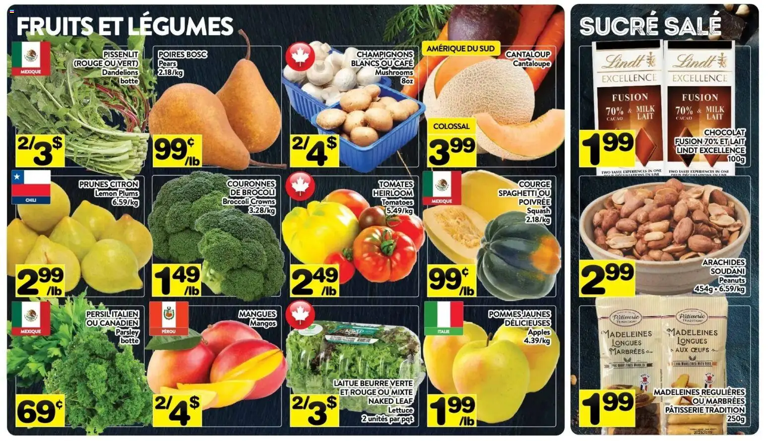 Pa Supermarché flyer valid from 09.03.2026 | Page: 2 | Products: Milk, Apples, Tomatoes