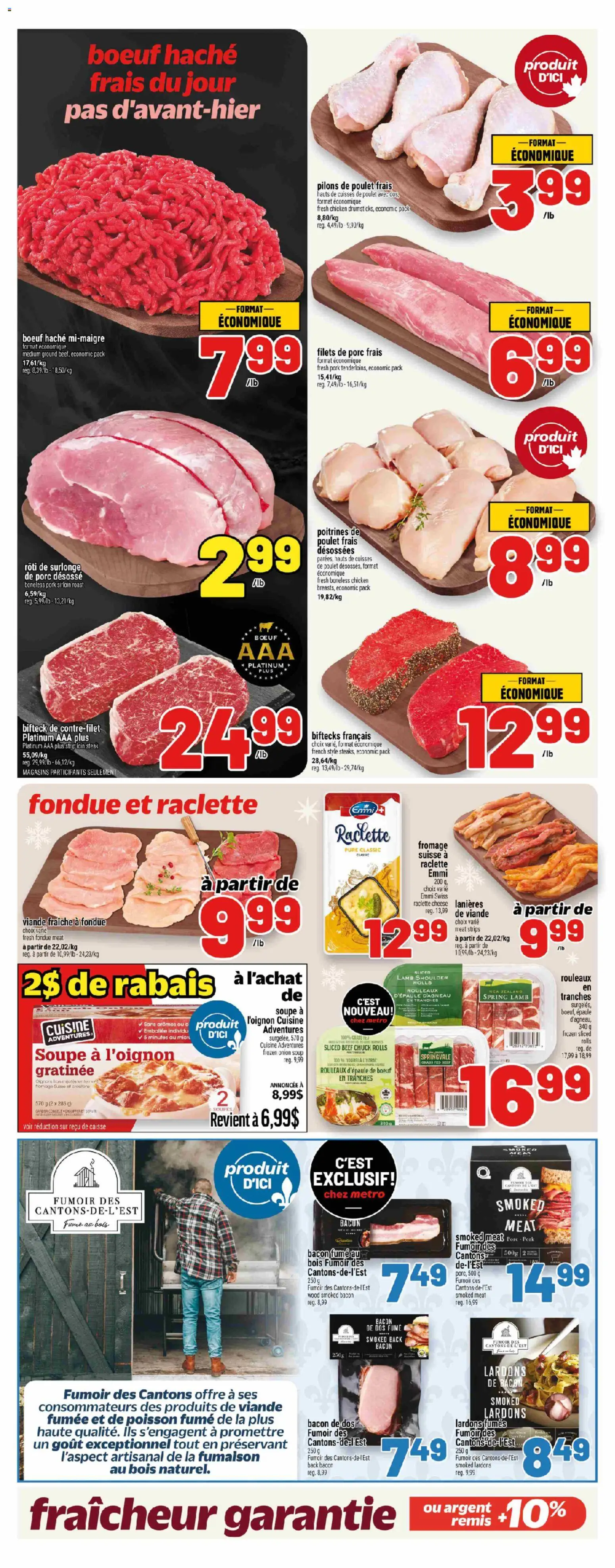 Metro flyer valid from 20.11.2025 | Page: 8 | Products: Beef, Cheese, Chicken, Pork