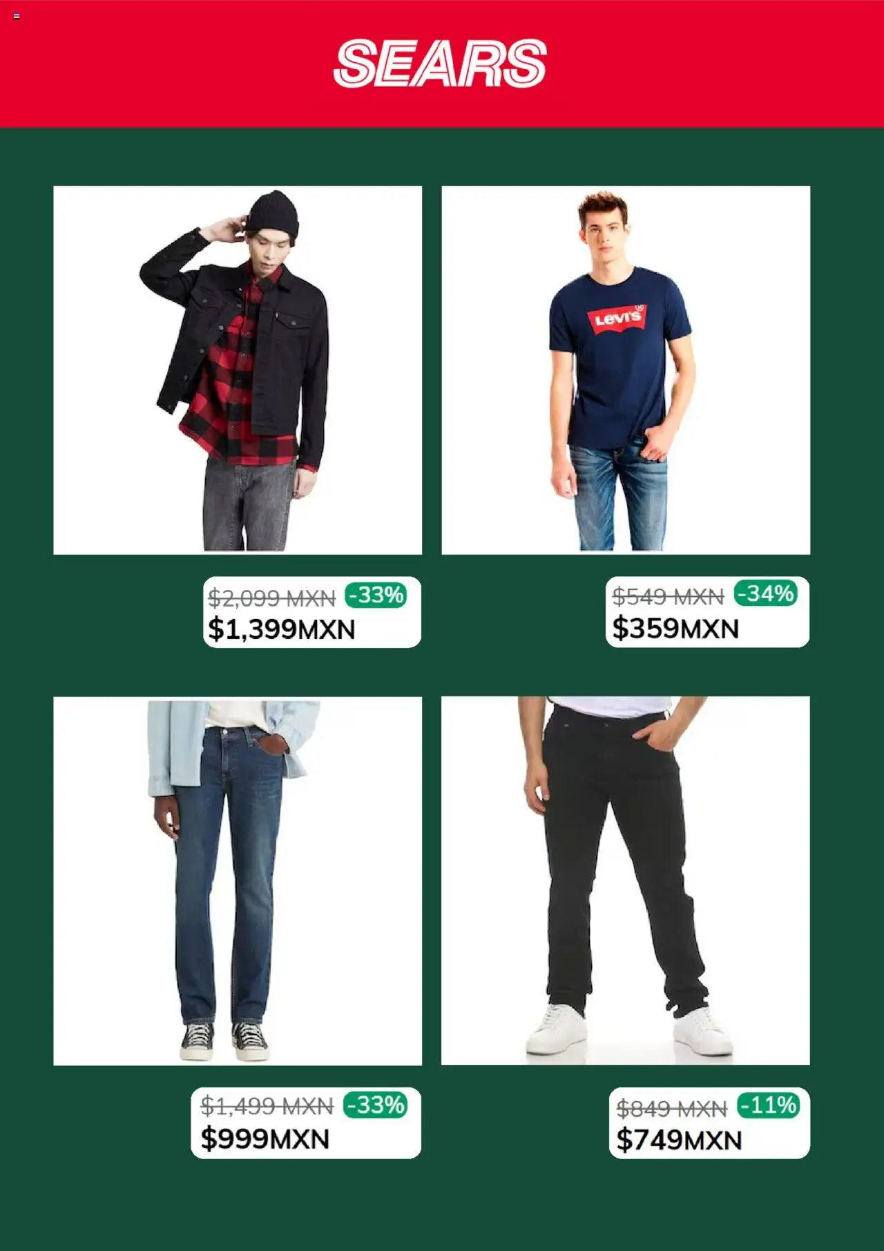 Nuevas ofertas de Sears válidas en toda la República Mexicana desde el 24.07.2025. ¡Encuentra las mejores ofertas en Sears promociones! | Página: 5