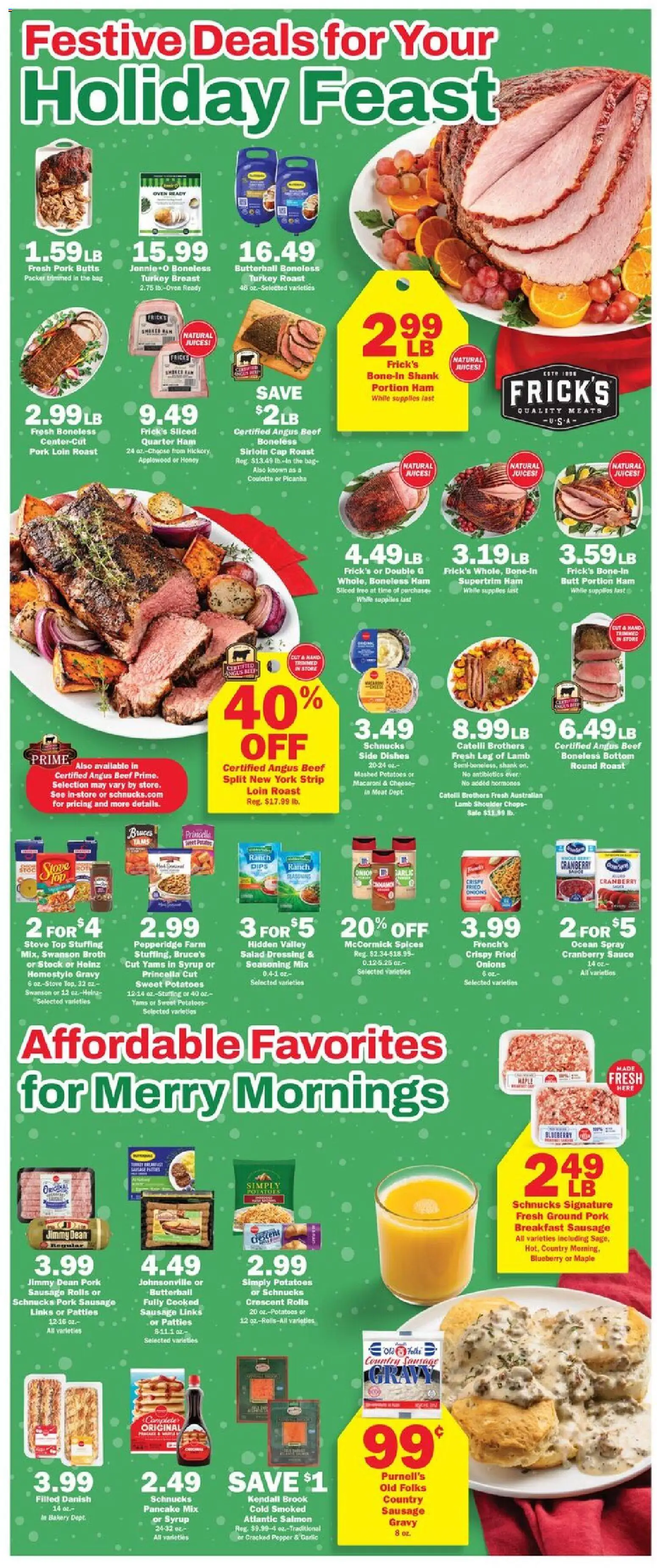 Schnucks Weekly Ad - valid from 17.12.2025 | Page: 2 | Products: Salad, Pepper, Oven, Stove
