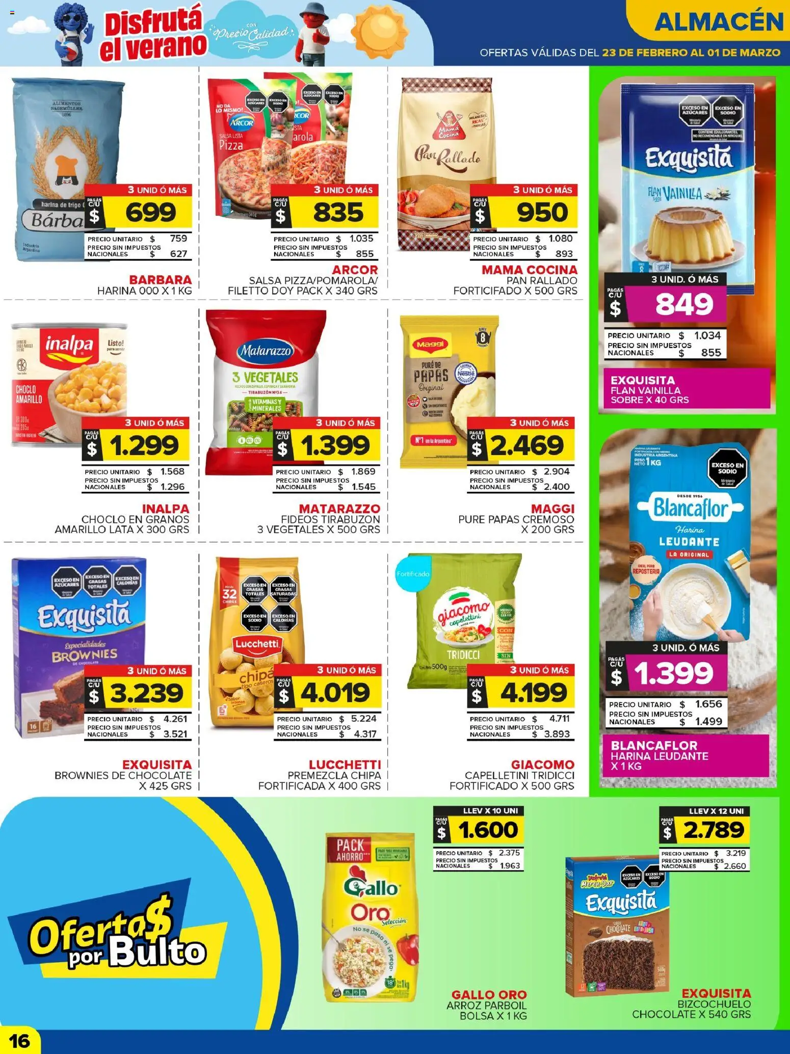 Carrefour Maxi catálogo │ válido desde el 23.02.2026 | Página: 18 | Productos: Cocina, Harina, Pan, Zanahoria