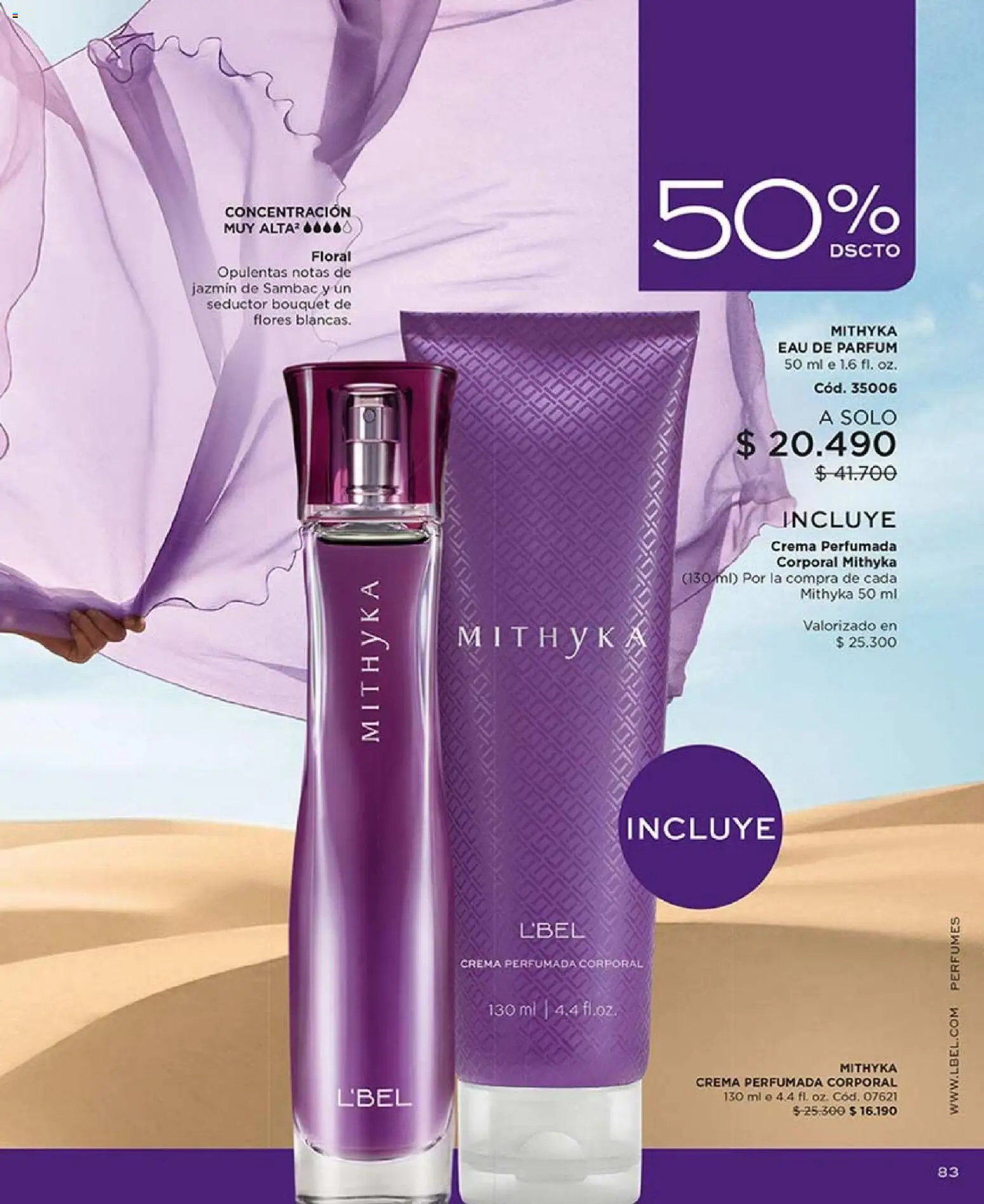 Catálogo L'Bel Campaña2x │ válido desde el 16.01.2026 | Página: 83 | Productos: Crema