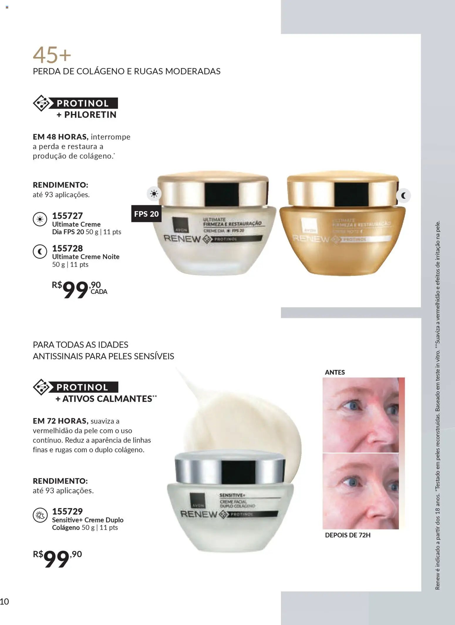 Avon Folheto - válido de 06.01.2026 | Página: 10 | Produtos: Colágeno, Creme