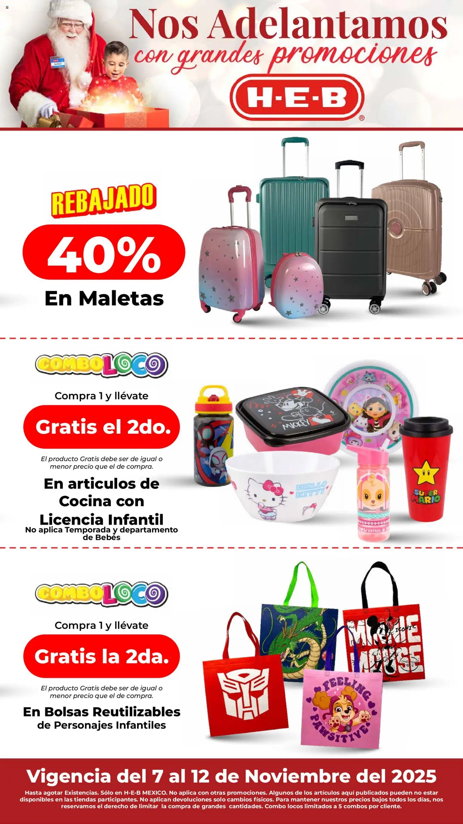Nuevas ofertas de H-E-B válidas en toda la República Mexicana desde el 07.11.2025. ¡Encuentra las mejores ofertas en H-E-B folleto! | Página: 19 | Productos: Cocina