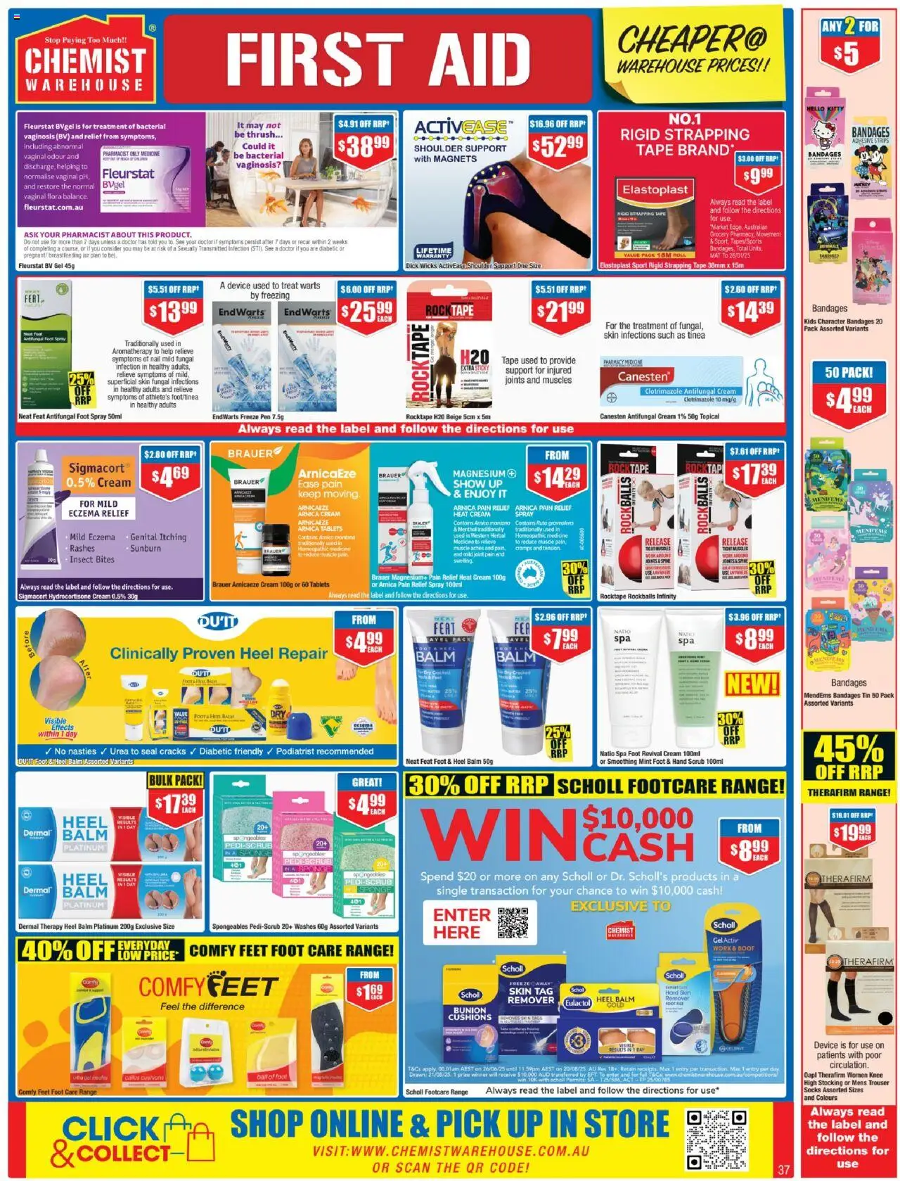 Chemist Warehouse catalogue - valid from 26.06.2025 | Page: 37 | Products: Scrub, Socks, Herbal, Tablets