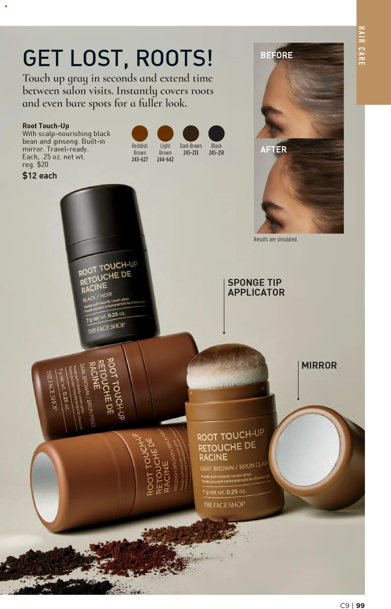 Avon Brochure - valid from 22.04.2026 | Page: 99 | Products: Mirror, Powder, Sponge