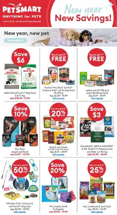 Preview of Petsmart flyer / circulaire from shop Petsmart valid from 05.01.2026