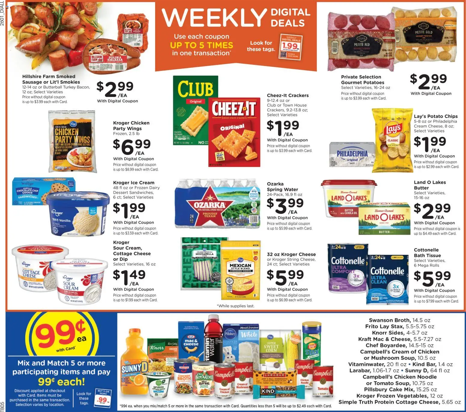 Baker's Weekly Ad - valid from 04.02.2026 | Page: 2 | Products: Oil, Ice cream, Potatoes, Sausage