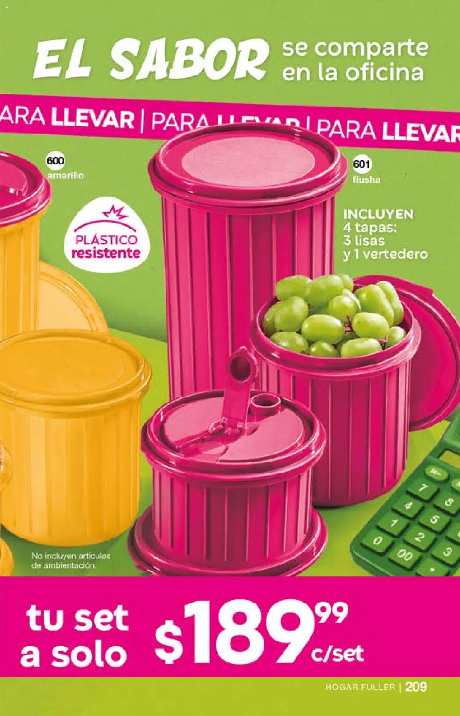 Nuevas ofertas de Fuller válidas en toda la República Mexicana desde el 15.04.2026. ¡Encuentra las mejores ofertas en Fuller campaña 1 2026! | Página: 211