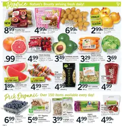 Preview of Fortinos weekly flyer / circulaire from shop Fortinos valid from 23.04.2026 | Page: 3 | Products: Kiwi, Turkey, Tomatoes