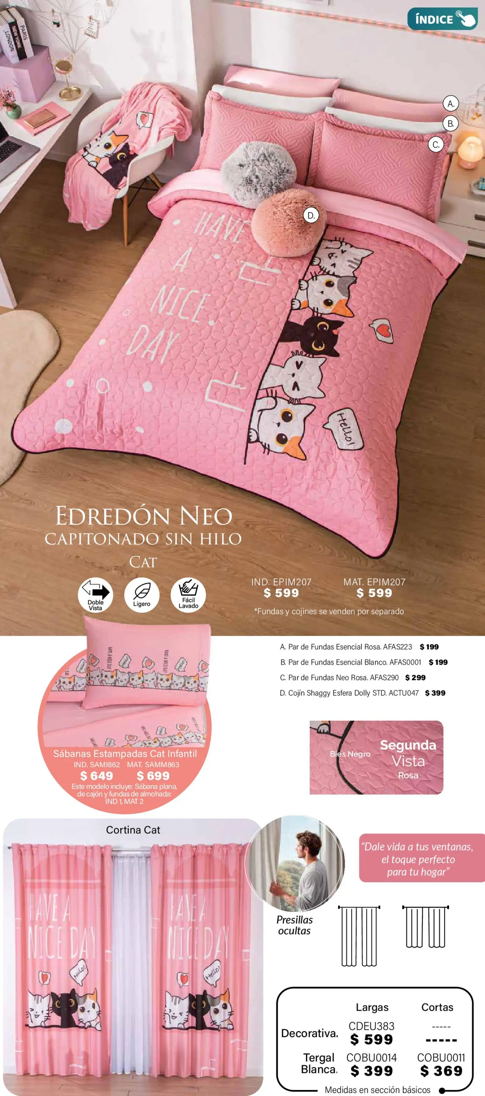 Nuevas ofertas de Colchas Concord válidas en toda la República Mexicana desde el 01.11.2025. ¡Encuentra las mejores ofertas en Colchas Concord Buen Fin! | Página: 37 | Productos: Almohada, Sabanas