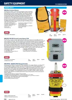 Preview of Jaycar Engineering & Scientific Catalogue 2025/2026  - valid from 09.07.2025 | Page: 540 | Products: Battery, Satellite, Case, Safe