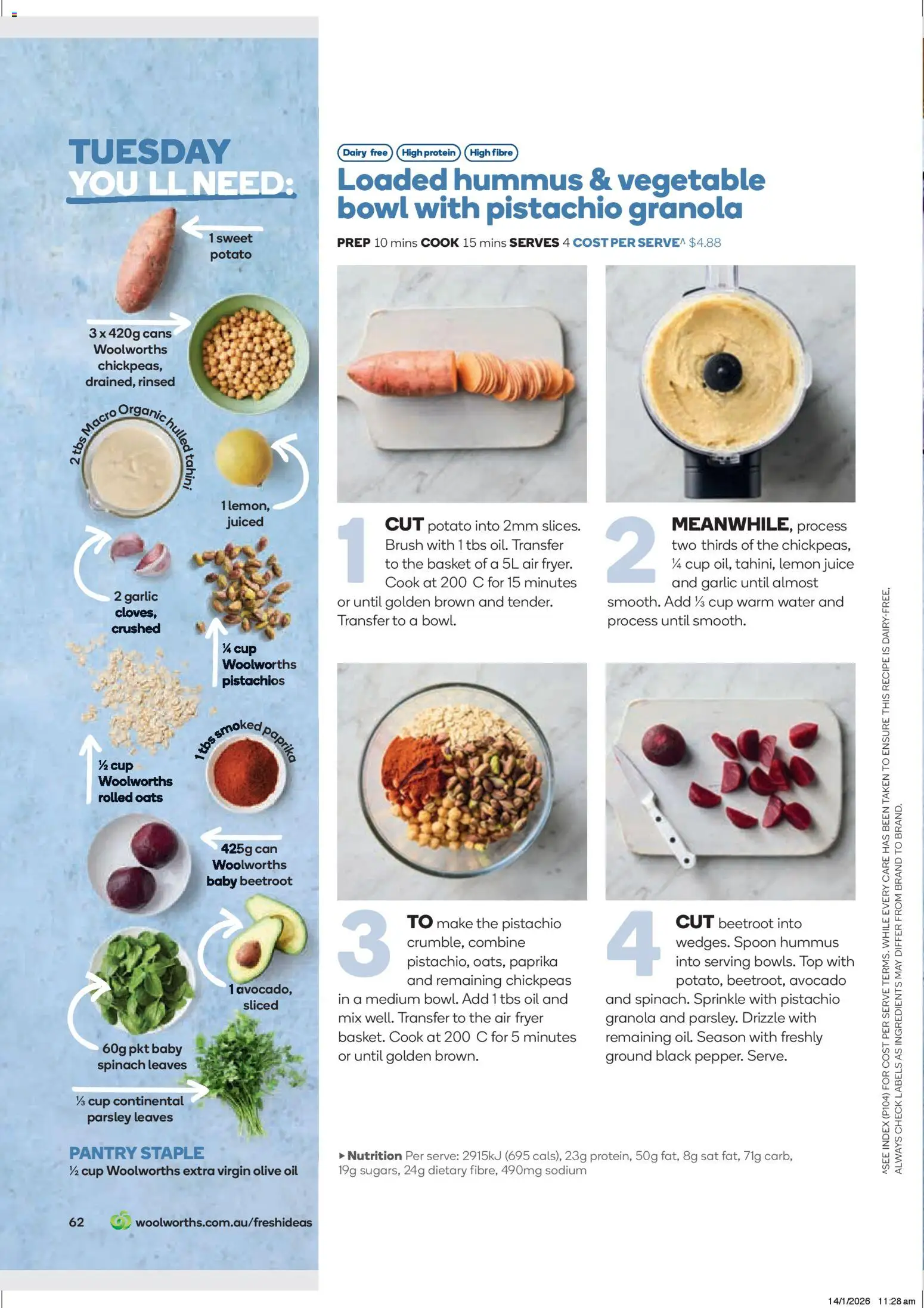 Woolworths catalogue - valid from 01.03.2026 | Page: 62 | Products: Dairy, Oil, Avocado, Lemon