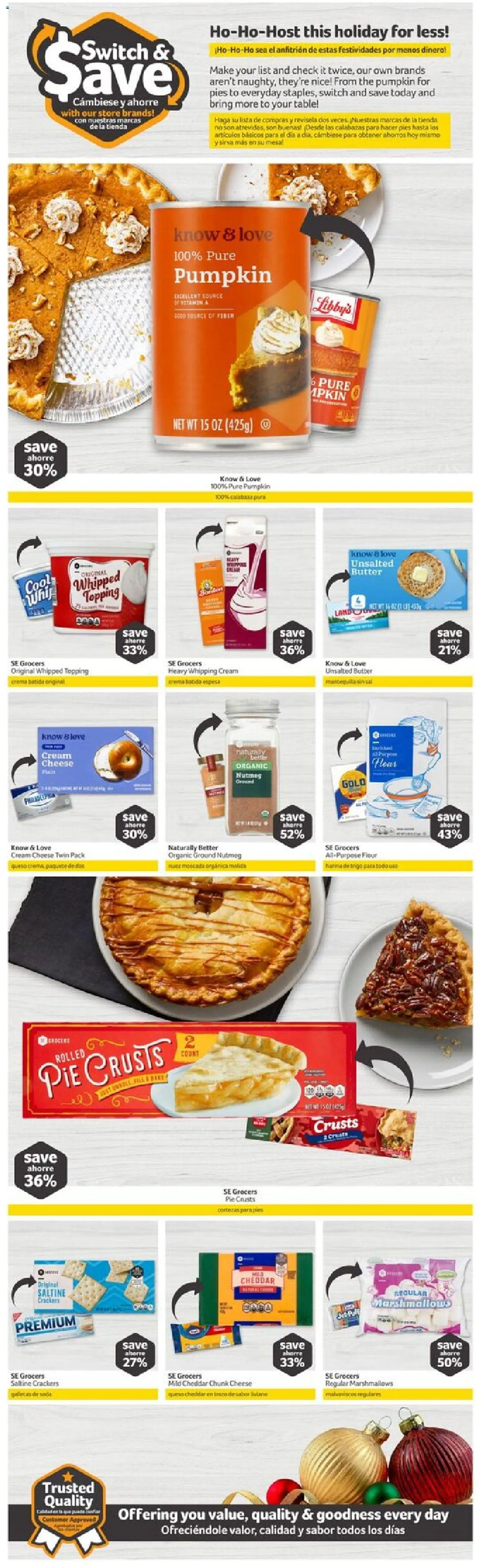 Fresco y Más Weekly Ad - valid from 17.12.2025 | Page: 4 | Products: Table, Butter, Cheese, Cream
