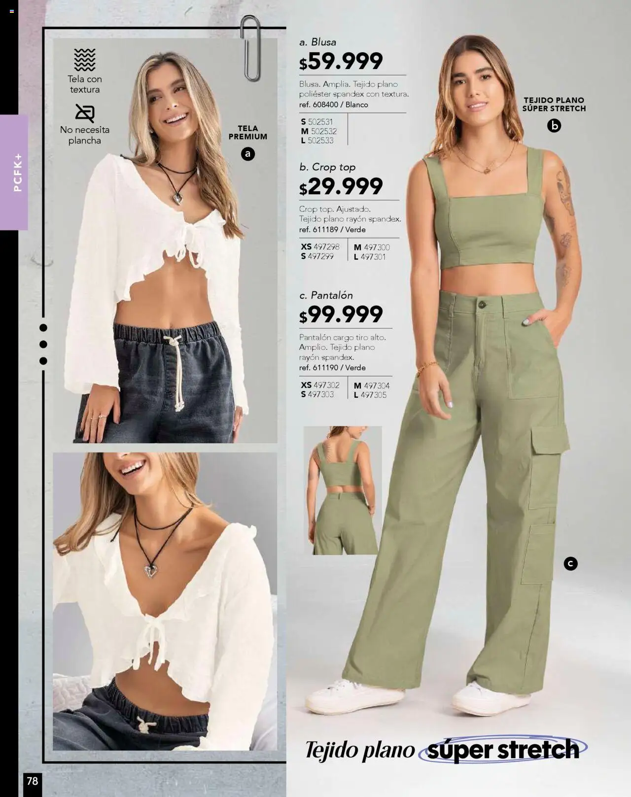 Pacifika revista - valida desde el 01.09.2025 | Página: 90 | Productos: Plancha, Top, Blusa