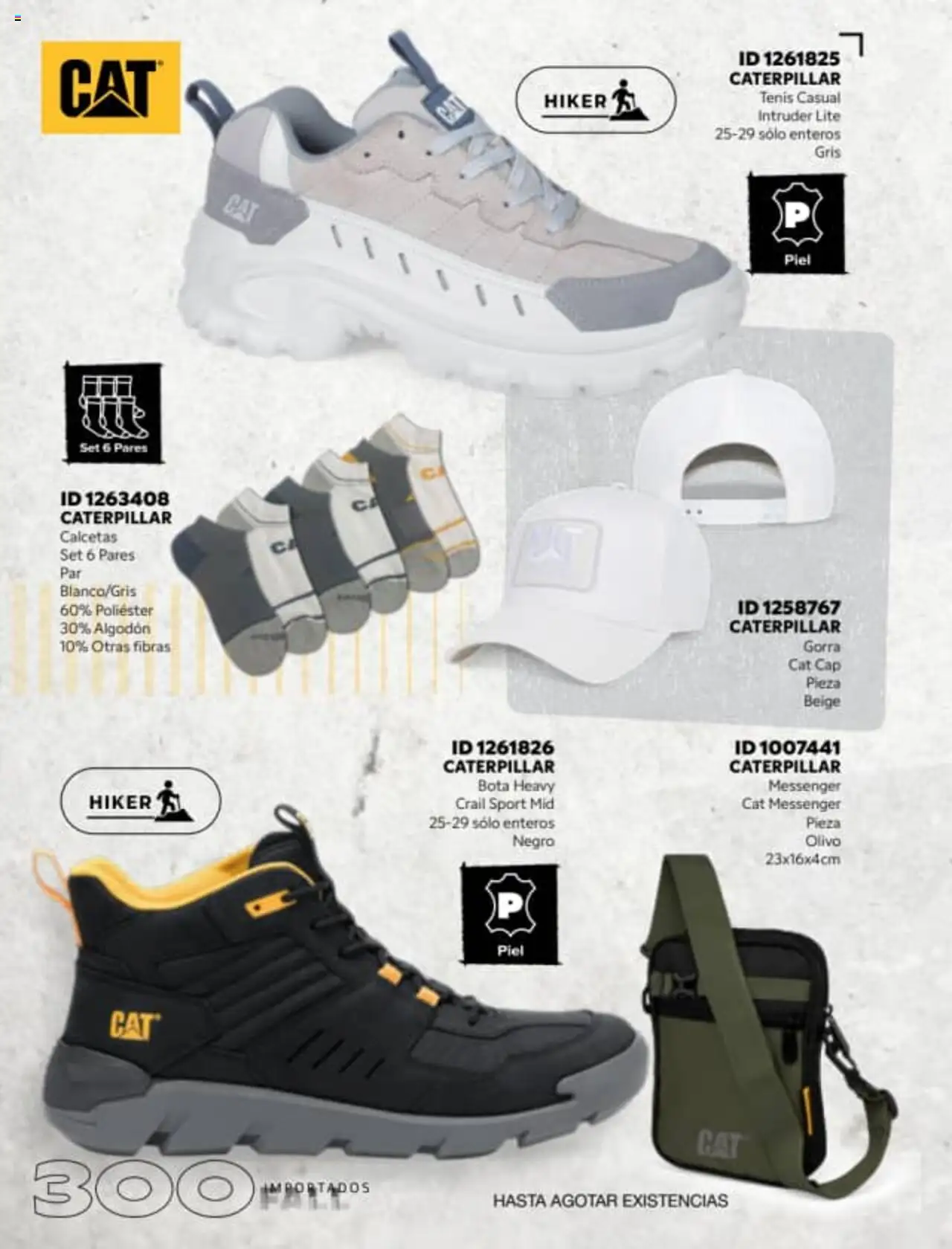 Nuevas ofertas de Price Shoes válidas en toda la República Mexicana desde el 18.08.2025. ¡Encuentra las mejores ofertas en Price Shoes - Catálogo Fall Importados! | Página: 300 | Productos: Calcetas, Tenis, Gorra, Algodón