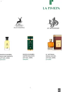 La riviera - Catálogo Árabe -  Vista previa de la revista de la tienda La riviera valido desde el 01.10.2025 | Página: 47 | Productos: Jean