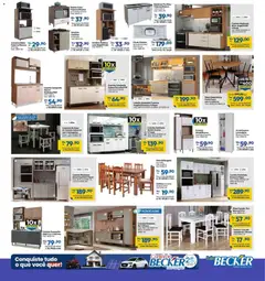 Lojas Becker - Ofertas Dezembro - Pré-Visualização do folheto da loja Lojas Becker, válido de 01.12.2025 | Página: 9 | Produtos: Forno, Cooktop, Cadeira, Armário