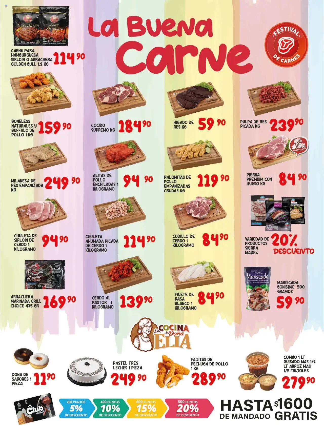 Nuevas ofertas de Alsuper válidas en toda la República Mexicana desde el 09.09.2025. ¡Encuentra las mejores ofertas en Alsuper - Folleto - Zacatecas! | Página: 2 | Productos: Pollo, Milanesa, Pastel, Sierra