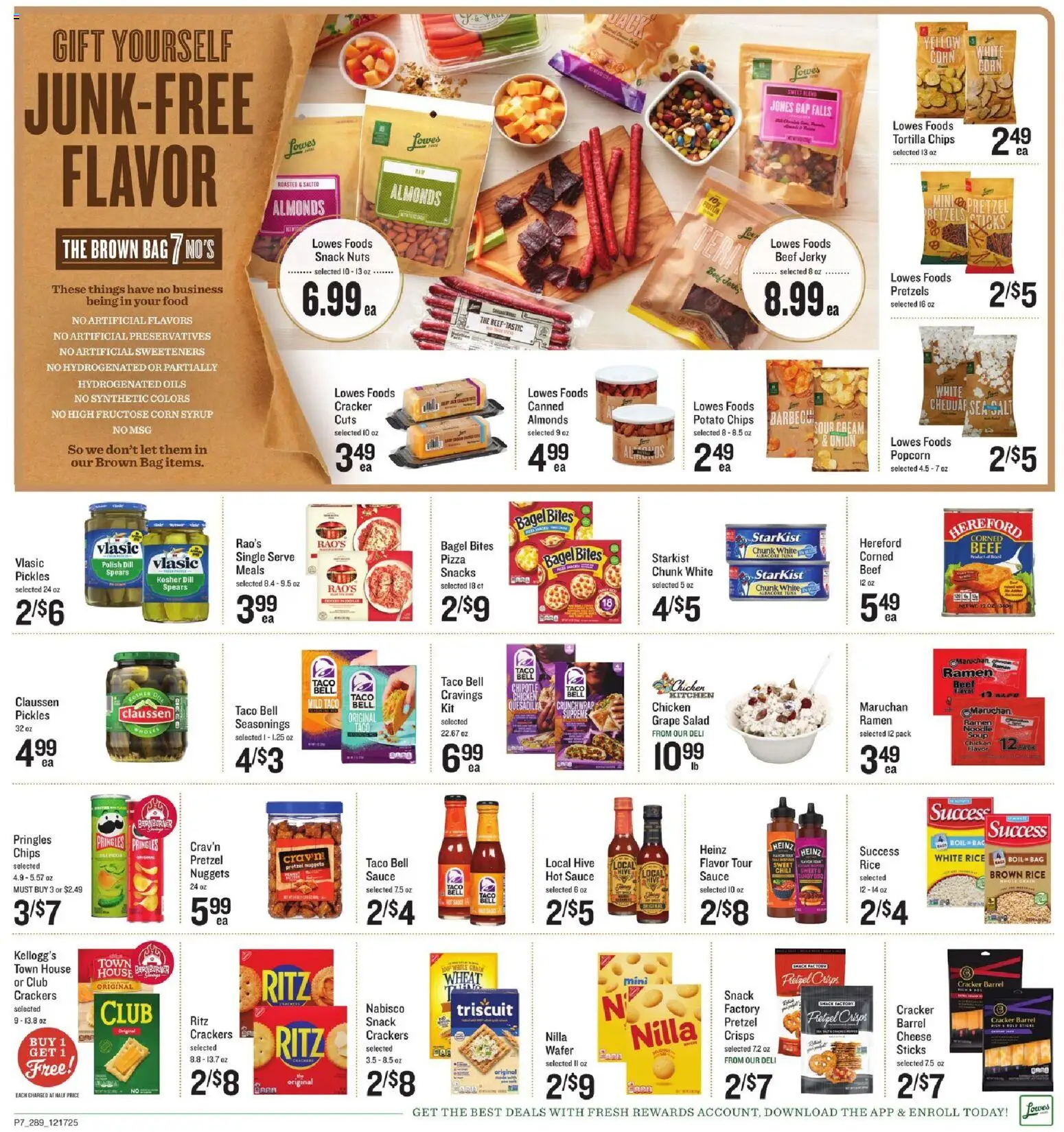 Lowes Foods Weekly Ad - GA - valid from 17.12.2025 | Page: 9 | Products: Corn, Cheese, Pizza, Dill
