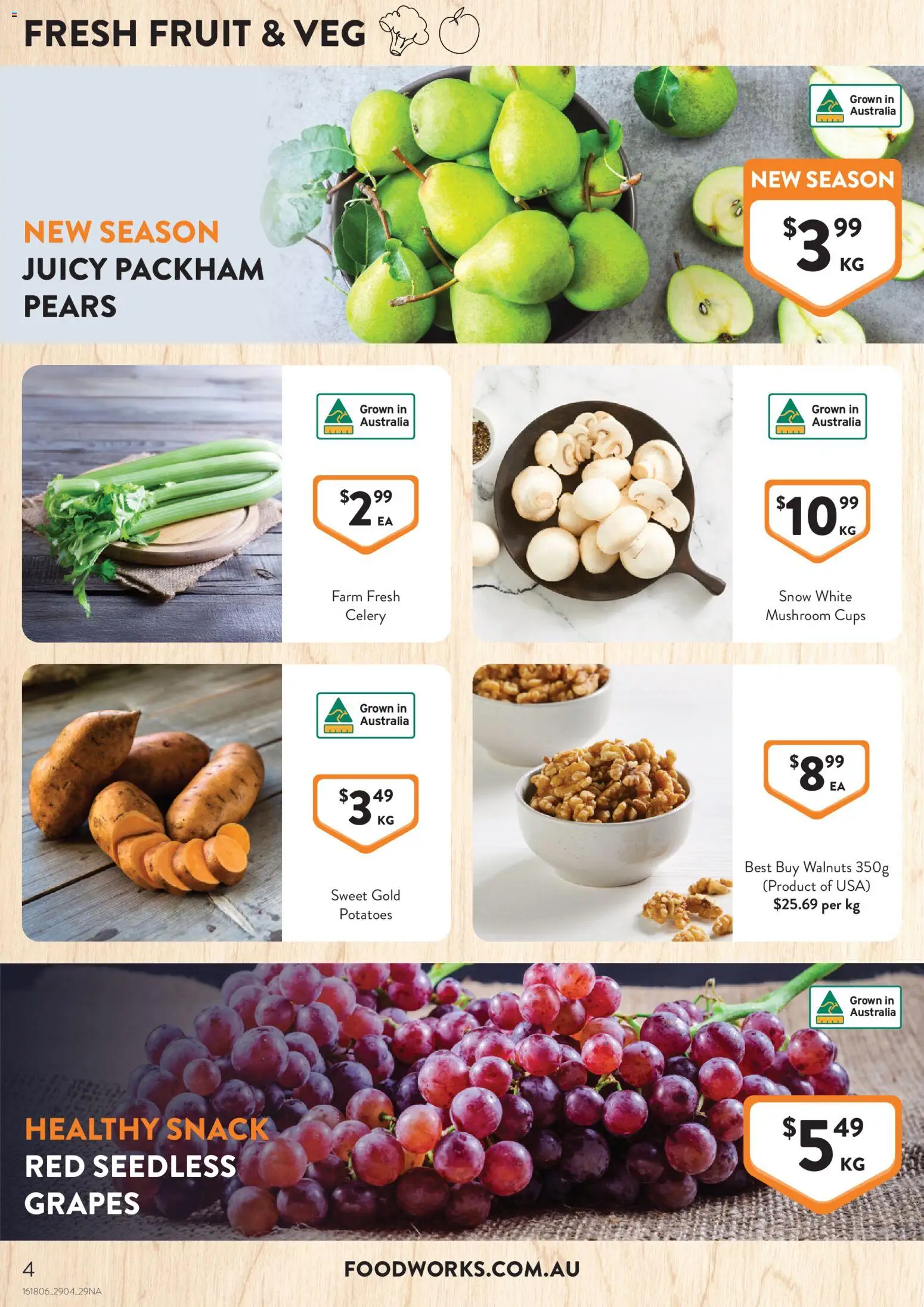 Latest Foodworks catalogue valid from 29/04/2026 is available here?Save now! | Australia